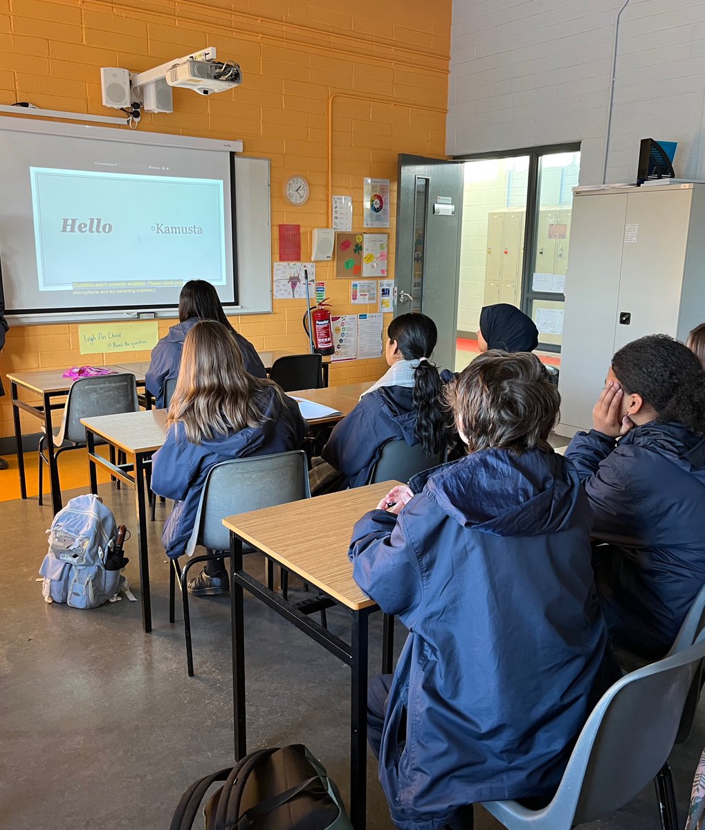 CbMulticultural's tweet photo. Great fun at Multicultural Club today learning Tagalog. Thanks to everyone who contributed to Multicultural Club this term #thelanguagecorner @Colaistebride @CbMulticultural. 👋🌍👋 https://t.co/MGFu6MSSUG