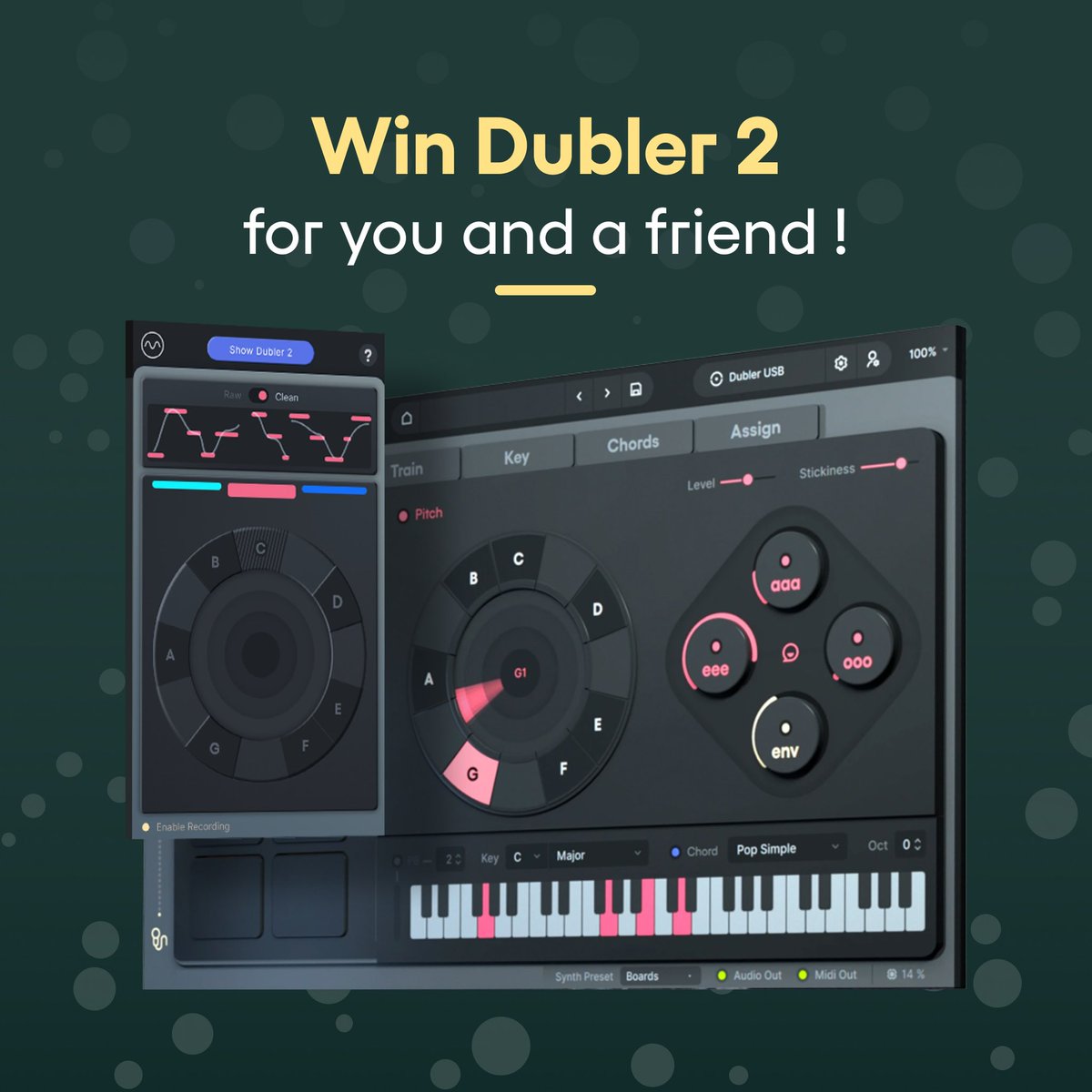 Black Friday is behind us but the holiday season is just getting started! ❄️ Join our holiday competition on Instagram - @vochlea - to win a Dubler 2 license for you and a friend!🎤