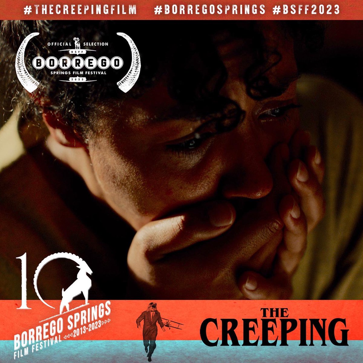 TheCreepingFilm's tweet photo. We’re bouncing with joy to say THE CREEPING will screen at the wonderful Borrego Springs Film Festival in San Diego County, California.
The festival runs from 12-16 January.
https://t.co/1bx1FLhIzR
#TheCreepingFilm #TheCreeping #BorregoSprings #BSFF2023 https://t.co/rNxJ0zOKGM