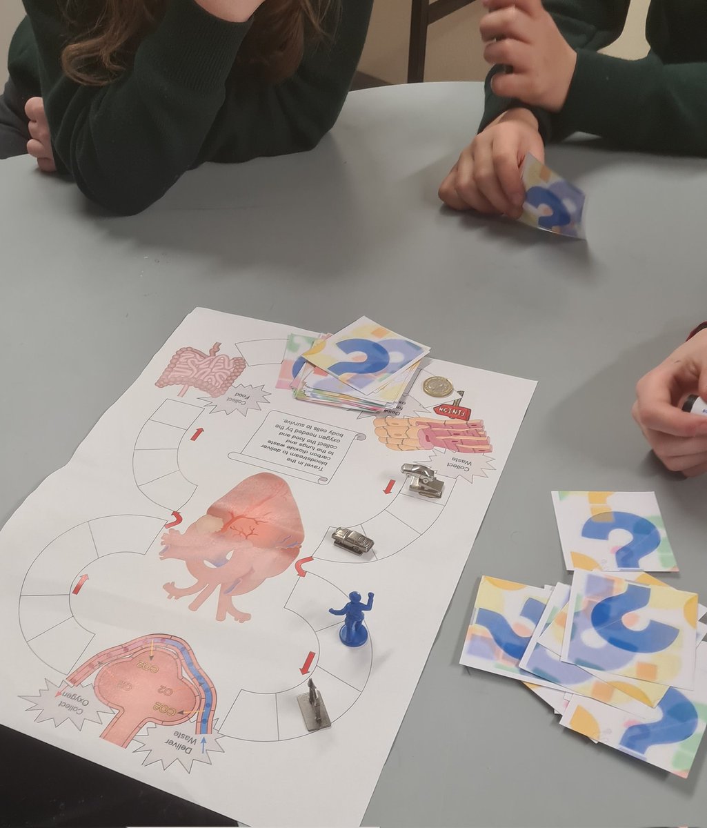 Revision for Christmas tests with a game on the heart, lungs and digestive systems #BW4 Link to printable board game below. docs.google.com/presentation/d…