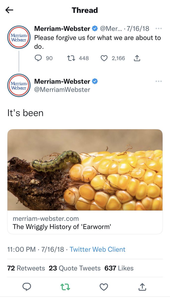 maryschill's tweet photo. With this huge and important announcement, @APStylebook officially snags the top spot as my favorite reference publication tweet ever, bumping this still-great 2018 @MerriamWebster tweet to second. #AbortionIsHealthcare @ACOGAction https://t.co/XLkXIyoVc4