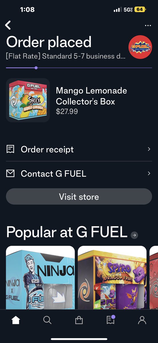 Bryan34315531's tweet photo. Code shock @ES_FTW @GFuelEnergy https://t.co/BKRJjK5XLJ
