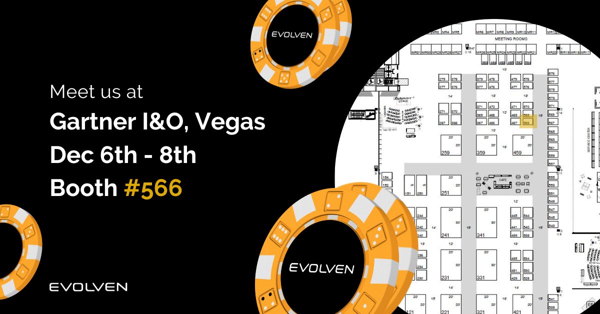 EvolvenSoftware's tweet photo. #Cloud &amp; #Multicloud environments are the future! They can get pretty complex, so mitigating #ConfigurationRisk is becoming vital. Stop by Booth #566 and check out how we can handle it via a single interface - talk about #agility! 😉

#GartnerIO #ConfigurationIsARiskyBusiness https://t.co/T4vZfGnMYA