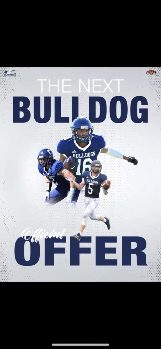 After a great talk with <a href="/grdykoch/">Grady Koch</a> i’m excited to announce that I have received an offer from <a href="/CUNEFootball/">CUNE Football</a>!!
