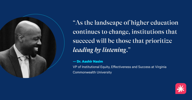 Join Mainstay CEO Drew Magliozzi and Dr. Aashir Nasim on Dec 13th at 11:00 AM EST. They'll share how VCU sparks two-way conversations with students to foster a thriving community — and how you can do the same at your school. 

Save your seat: lnkd.in/dbuxWRDK