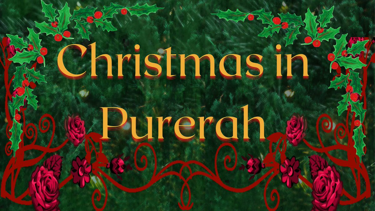 CharityMaeWrits's tweet photo. For some fun this #christmas time. Learn about how Christmas is celebrated in the kingdom of #Purerah. https://t.co/cvyHNt21xj 

#worldbuilding #theenthronementseries #blogpost #fantasyworldbuilding #yabooks #YAFantasy https://t.co/8nzZk2QRO7