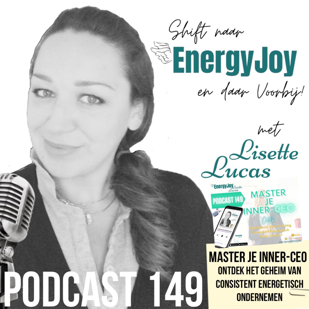 Lisettelucas's tweet photo. 🎙️⚡️💪#Podcast 149. #Master Je Inner-CEO, Het #Geheim Van Krachtig #Consistent #Energetisch #Ondernemen! + Luister Naar De #Verrassing Van Mijn #Elite #Mastermind #Member 

🎙📲🎧#Luister via #Spotify: https://t.co/YPQjleKxal https://t.co/XHUXfrOJZt
