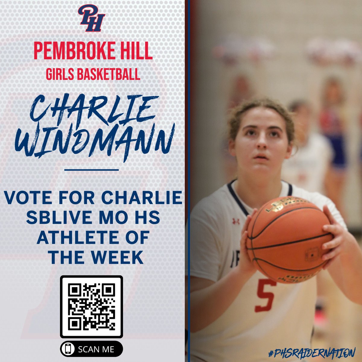 PHSRaiders's tweet photo. Vote For Charlie as SBLive MO HS Athlete of the Week! #PHSRaiderNation https://t.co/zB6YUmQlOj