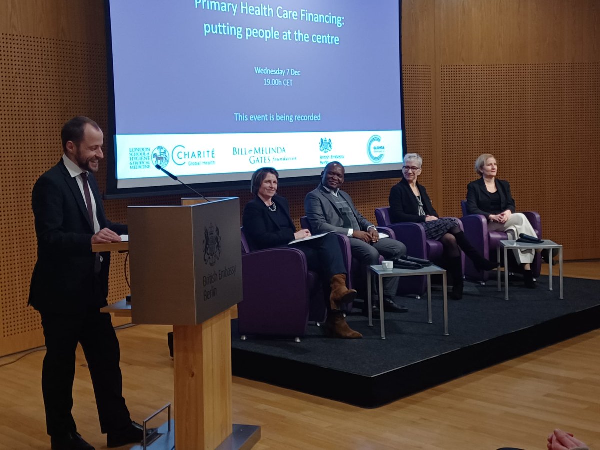 📢LIVE NOW: 
Join us online to discuss with <a href="/Karaghanson/">Kara Hanson</a> <a href="/TsofaB/">Benjamin Tsofa</a> @ManuelaDeAllegr  <a href="/LancetGH/">The Lancet Global Health</a> Commission on Financing PHC in Germany
👉Zoom: bit.ly/PHC-f