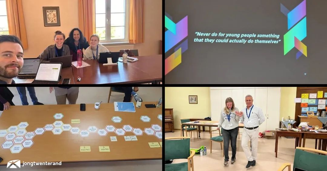 8 november is Lynn afgereisd naar Luxemburg voor vijf leerzame, intensieve maar vooral te gekke dagen om de ‘𝘛𝘳𝘢𝘪𝘯𝘪𝘯𝘨: 𝘏𝘰𝘦 𝘻𝘦𝘵 𝘫𝘦 𝘦𝘦𝘯 𝘫𝘰𝘯𝘨𝘦𝘳𝘦𝘯𝘶𝘪𝘵𝘸𝘪𝘴𝘴𝘦𝘭𝘪𝘯𝘨 𝘰𝘱?’ van Erasmus+ |