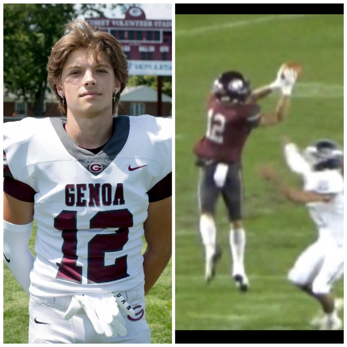 Genoa Football (@genoacometsfb) on Twitter photo Congratulations to Senior Mason Drummond.
Honorable Mention All-Ohio Defensive Back!
We’ve been blessed to have an All-State Defensive Back 2 years in a row.
#SpotTheBall
It’s not rebuild, it’s reload.
#whosnext? Congratulations to Senior Mason Drummond.
Honorable Mention All-Ohio Defensive Back!
We’ve been blessed to have an All-State Defensive Back 2 years in a row.
#SpotTheBall
It’s not rebuild, it’s reload.
#whosnext?