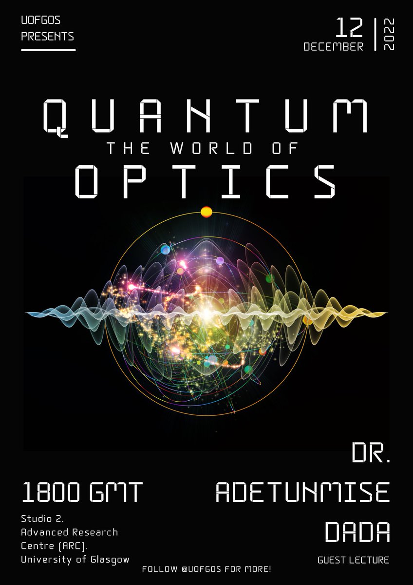 Glasgow Optical Society tweet media