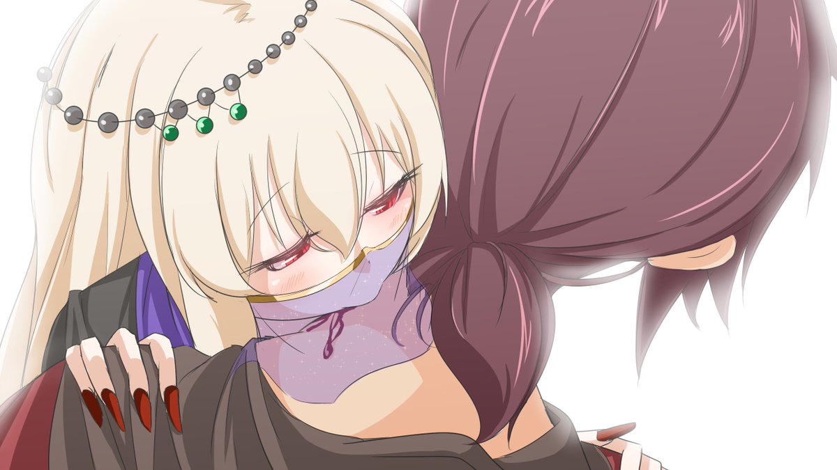 「シスターvs吸血鬼」の創作で
主人公の男が乳がバカでかい吸血鬼に血を吸われてドスケベなシスター側に匿われてるっていうストーリーです。
ラーメン食べたりいきなり脱ぎ始めたりするハートフルなお話です! 