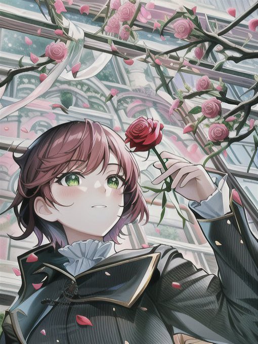 「blush thorns」 illustration images(Latest)