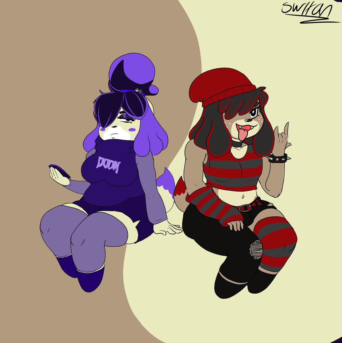 Switch dog(Open 3/8) tweet media