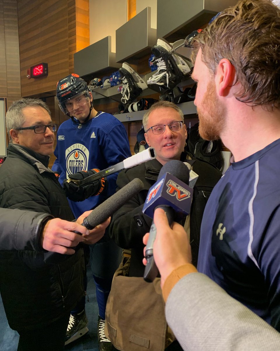 tyleryaremchuk's tweet photo. All in on Klim Kostin becoming a fan favourite. 

The guy is gonna go on a heater and score 5 goals in his next 10 games. Just you watch. https://t.co/WUME1aGbuq