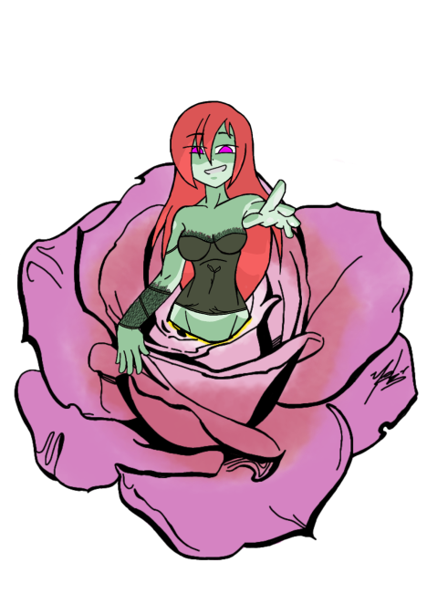 AlrauneThe's tweet photo. @FataleBotanical What about this look then? Is it better like this Ivy dear~? 😘🌹🌿💚 https://t.co/C9nz9DPVjK