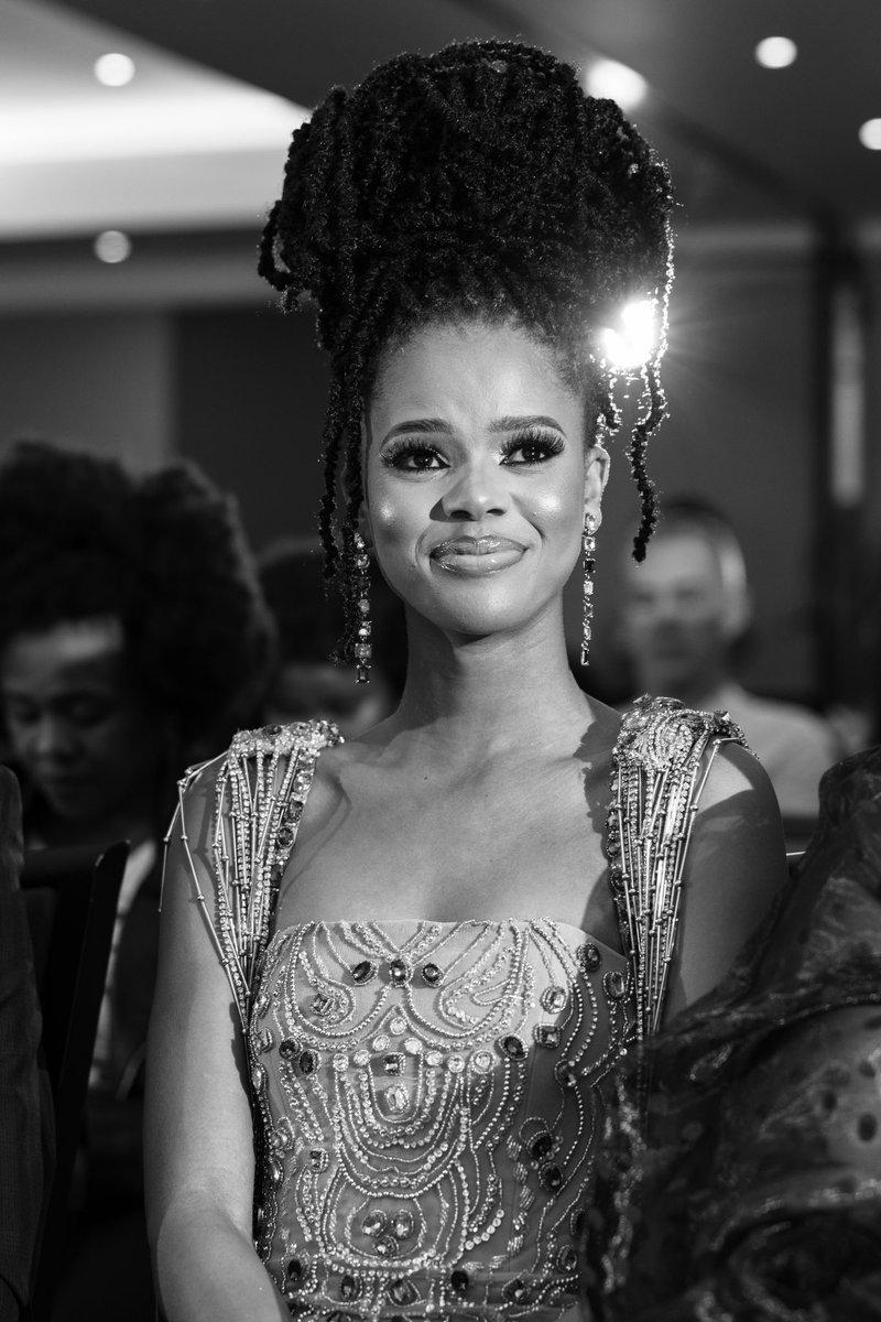 Ndavi_Nokeri's tweet photo. Still in awe of God’s work🤍. 

#MissUniverseFarewell #misssa2022 https://t.co/evXnohupGa