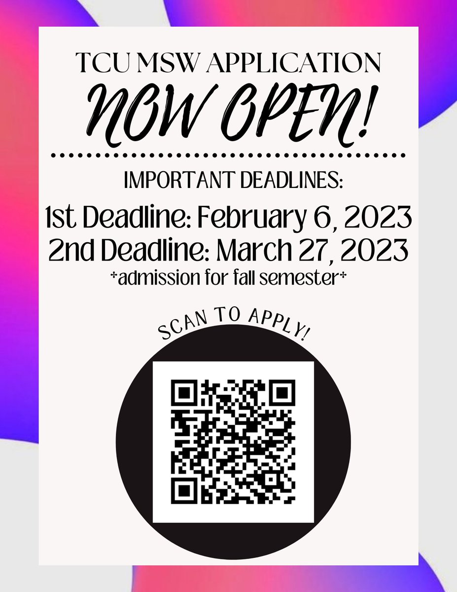 TCU Social Work tweet media