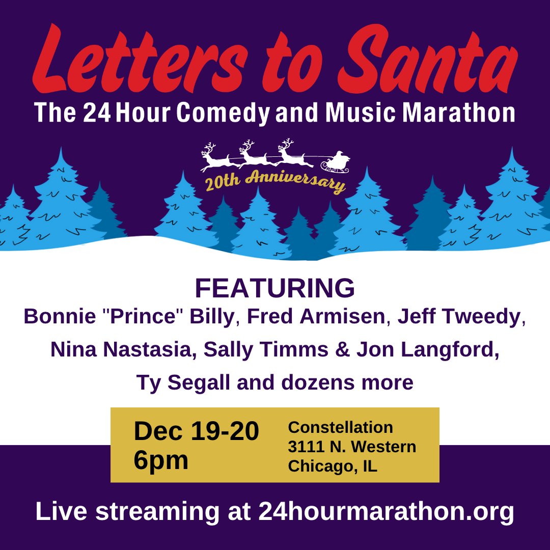 We are so proud to help support the @LTS24HR 24-Hour Comedy and Music Marathon! This event raises money for families experiencing poverty with a surprise delivery of gifts. Learn how to attend the event in person, online, or donate at shu.re/3P5BDzf