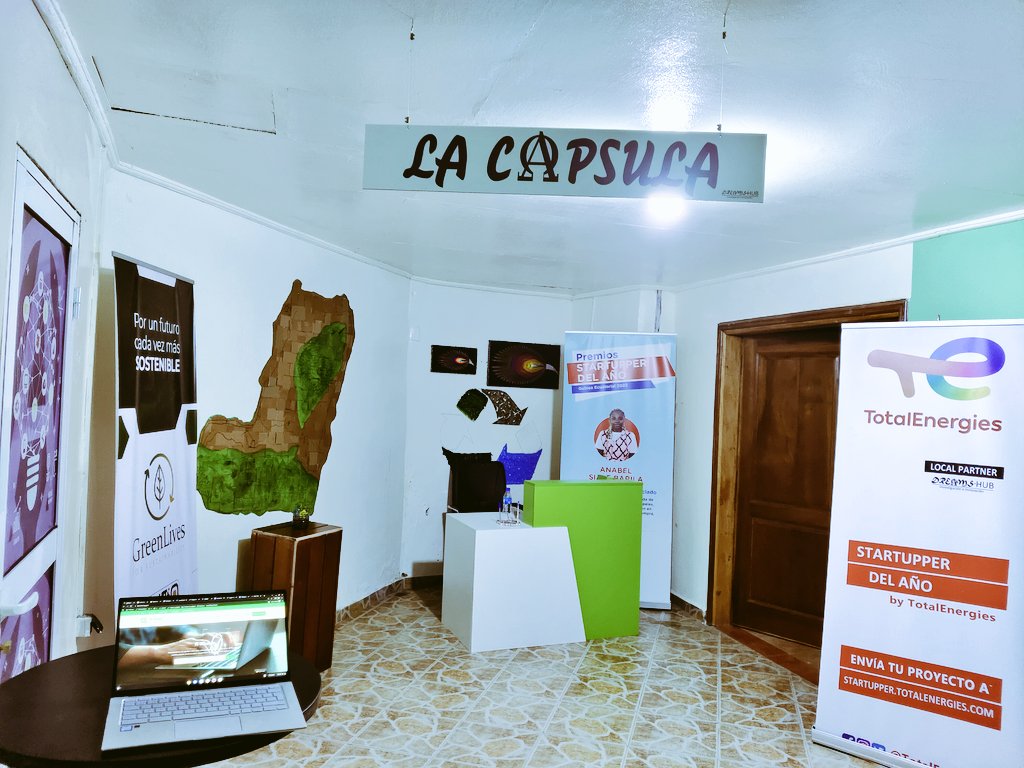 Sun bright to moonlight, from Bioko Island, Africa's Boot. In #LACÁPSULA of Dreams Hub (The Dreams Machine), incubating <a href="/glivesgq/">GREENLIVES HUB</a> a winning project resulting from the 2021 <a href="/TotalEnergies/">TotalEnergies</a> StartUpper Challenge 🏝️👢🌍💡🚀♻️