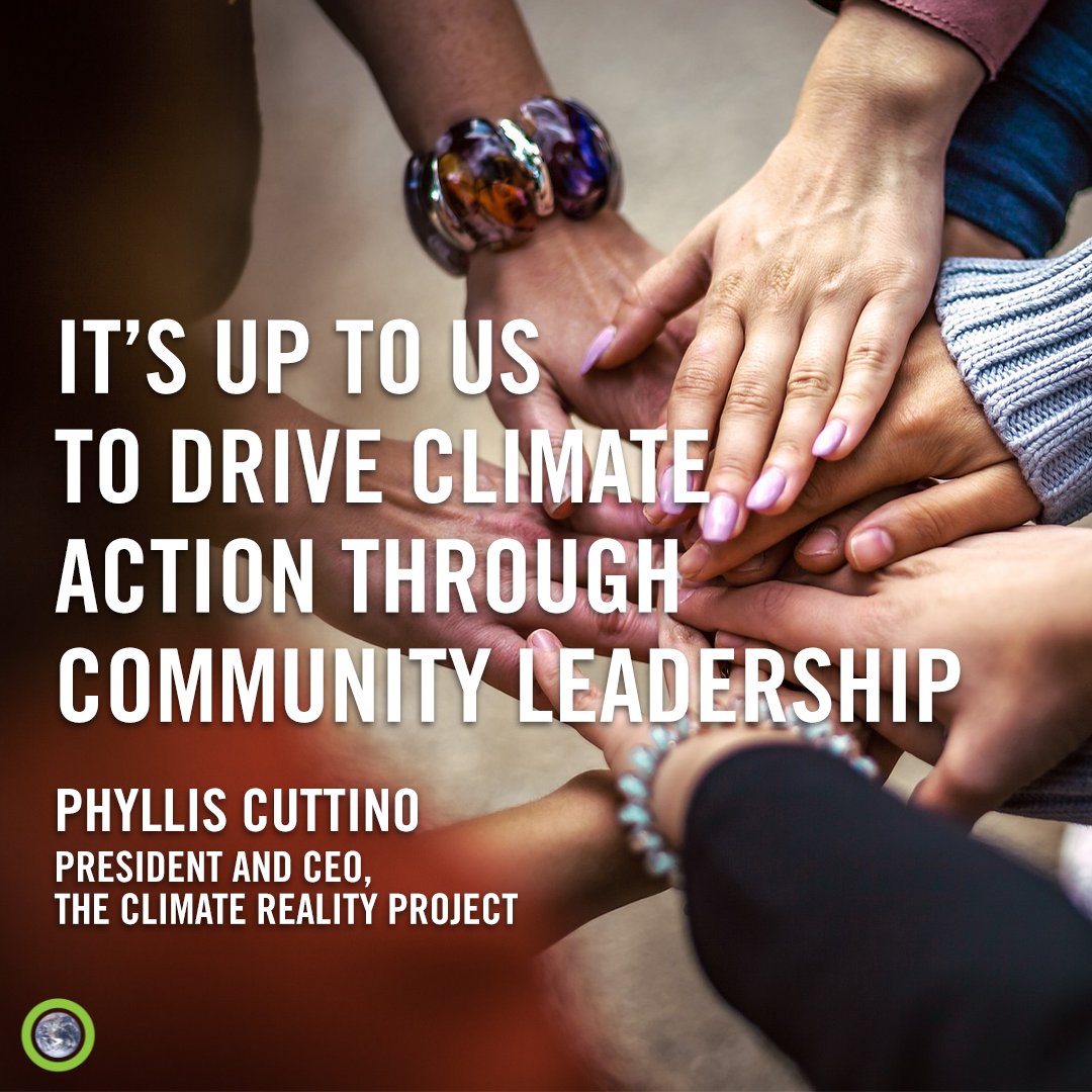 ClimateReality's tweet photo. Today, Climate Reality President and CEO Phyllis Cuttino joins @MediaplanetUK for the launch of the #ClimateActionCampaign in the Guardian and online! Read Phyllis’ blog below to learn more about how you can #LeadOnClimate by leading in your community. https://t.co/XKRMiw78Sf https://t.co/CZ6mHlVLDW