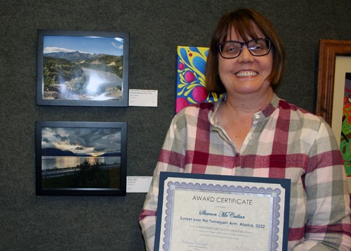 Sunset Over the Turnagin Arm: Sharon McCullar Amateur, Honorable Mention Photography Employee; Municipal Museums Venue: Lubbock dlvr.it/Sf0bcd