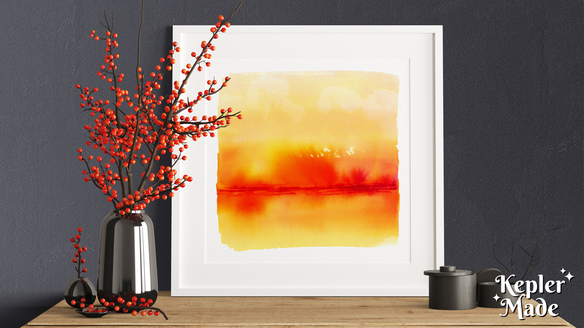KeplerMade's tweet photo. New to the #etsyshop: Abstract Fire Landscape Watercolor Art Print

https://t.co/lcExSlqhNT #etsy #keplermade #watercolor #artistsontwitter #shopsmall #interiordesign #homedecor #homestaging https://t.co/eud2LROXJC