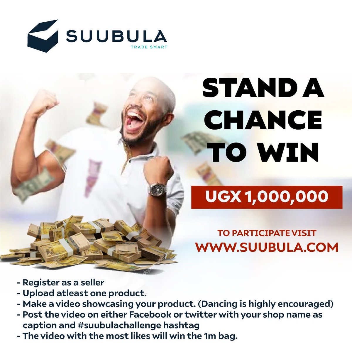 cryptomansui's tweet photo. Register and own a shop with @SuubulaOfficial &amp; Win prizes up to Ugx 1,000,000 by simply following the steps below 
#SuubulaChallenge https://t.co/iCYD0HbQfJ