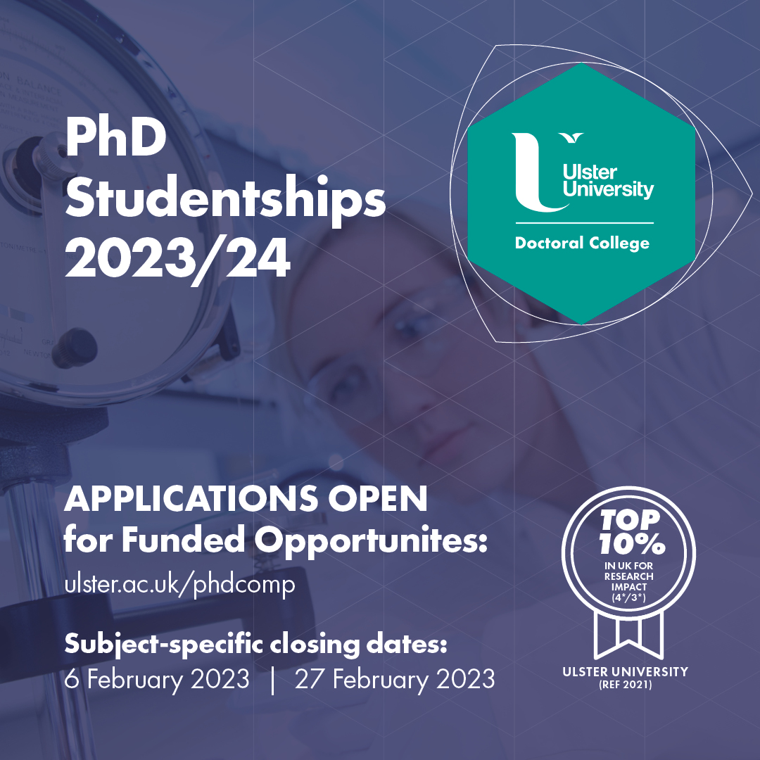 📢 Funded #PhDs currently advertised! 

Accepting applications for #personalisedmedicine projects in #Cardiology #Neurology #Bioinformatics #Senescence 

📝 Apply online!
🗓️ Application Deadline 6th Feb 
Details 👉 shorturl.at/dvxCO