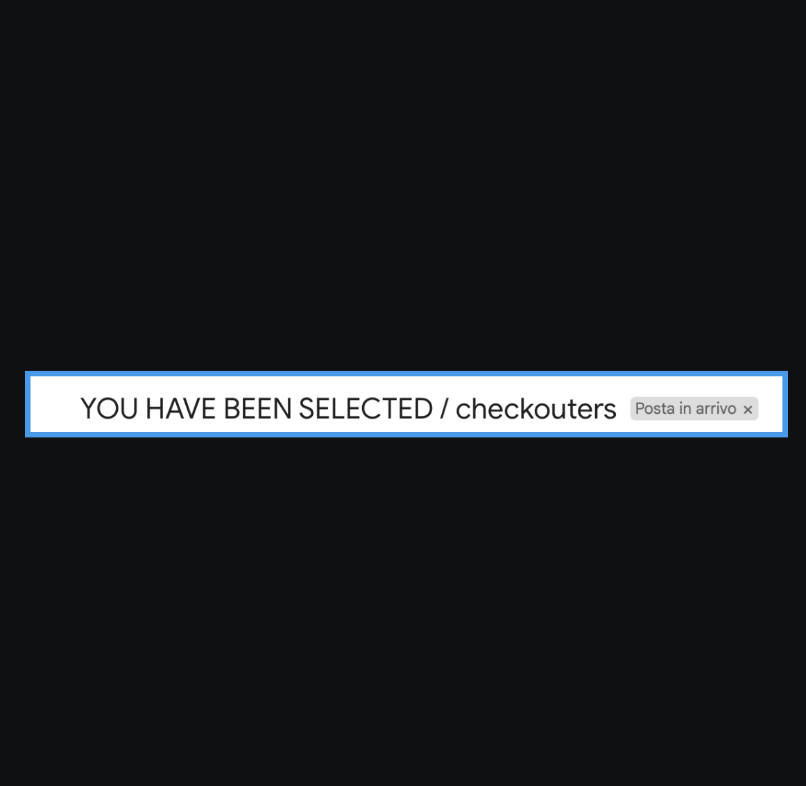 __elauqsap's tweet photo. @WtbMarket best gb outta here!
@checkouters glad to have been selected https://t.co/QvzBnoF6pZ