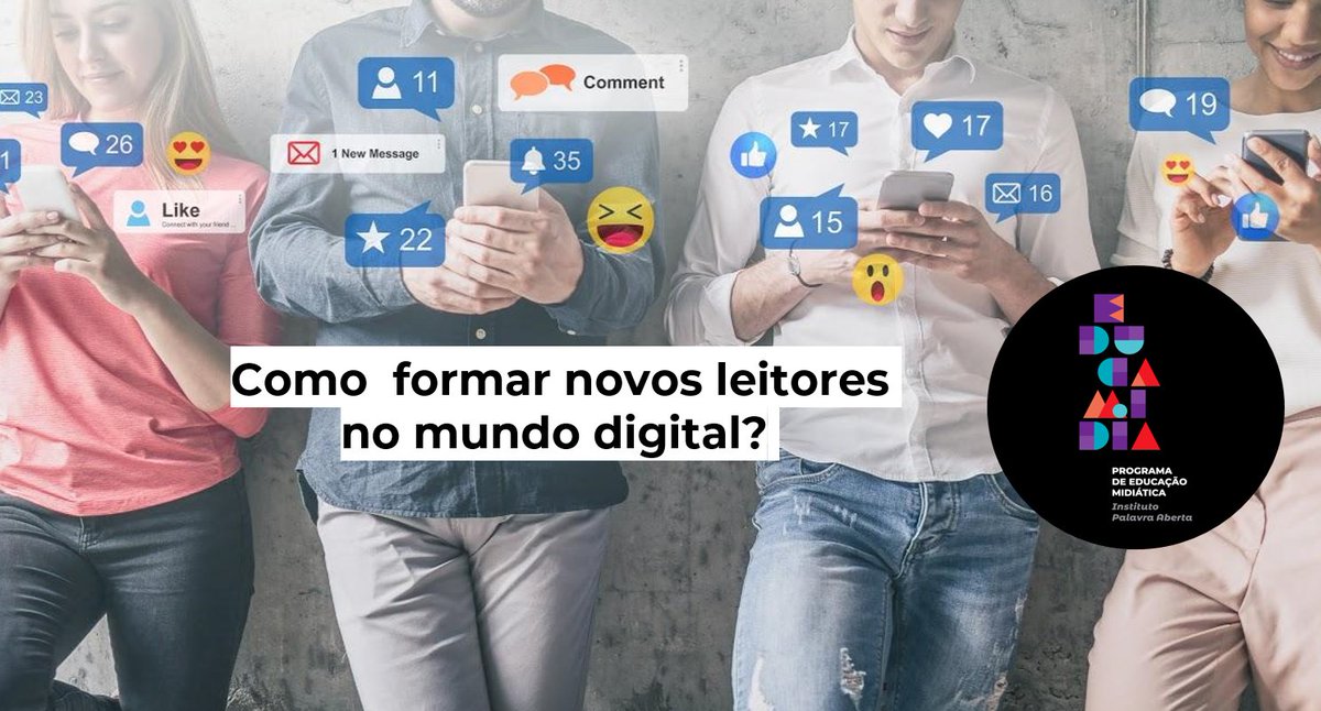 educamidia's tweet image. 67% dos estudantes de 15 anos do Brasil não sabem diferenciar fatos de opiniões, segundo a OCDE.

Como mudar esse quadro? Com educação midiática. Em um mundo com tanta informação, é preciso desenvolver senso crítico desde cedo.

Conheça nosso trabalho!