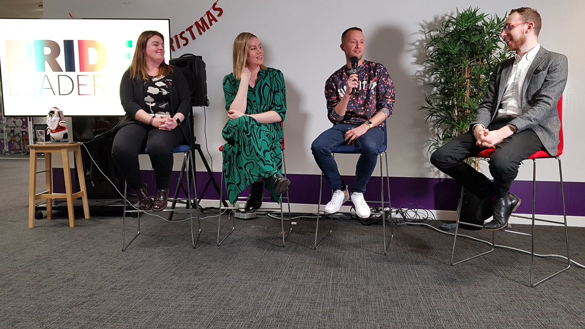 Jack Kirby (@jdk653) on Twitter photo Hearing some powerful and inspiring testimonies at the <a href="/PrideInLeaders/">Pride in Leadership</a> Christmas event. Thanks to <a href="/acrim/">Matt Haworth</a> and panellists, <a href="/Claire_Ebrey/">Claire Ebrey</a> and @NWG_Rainbow Manchester. Hearing some powerful and inspiring testimonies at the <a href="/PrideInLeaders/">Pride in Leadership</a> Christmas event. Thanks to <a href="/acrim/">Matt Haworth</a> and panellists, <a href="/Claire_Ebrey/">Claire Ebrey</a> and @NWG_Rainbow Manchester.