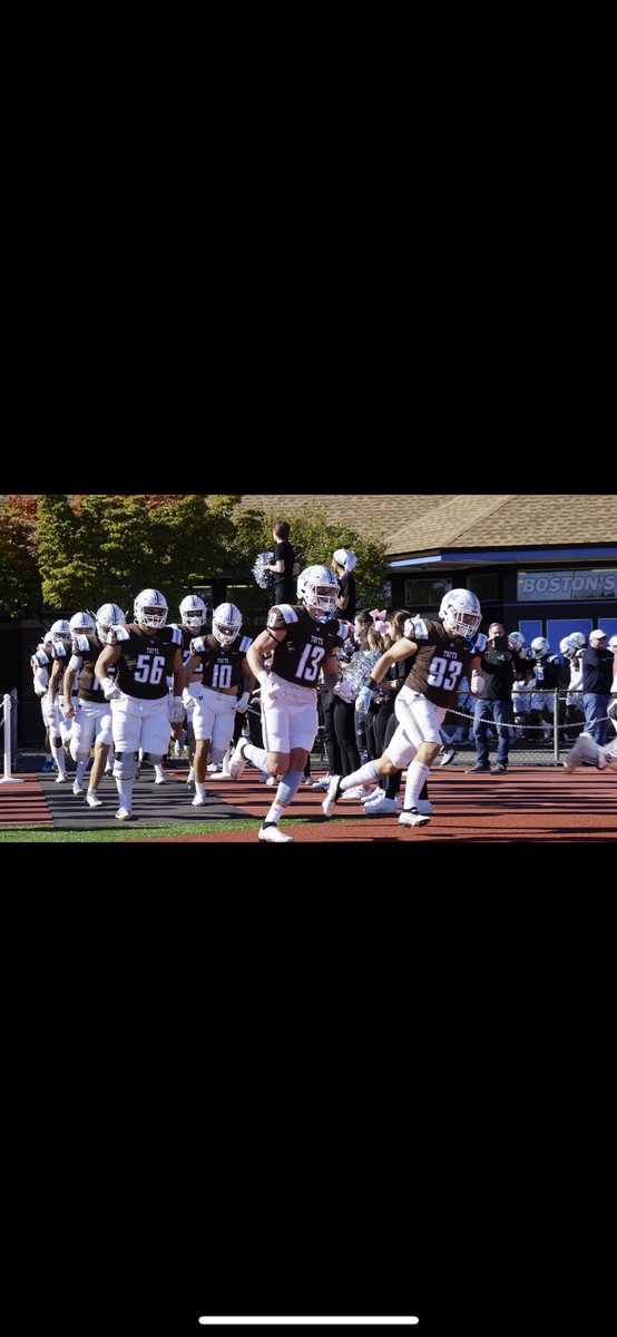 I have decided to enter the transfer portal as a grad transfer. Thank you @FootballTufts for an unforgettable 4 years ❤️