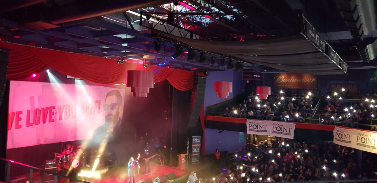MiketheKid65's tweet photo. What a great time at The Pageant last night!! @RizzShow put on one hella of a tribute for Jeff Burton! #WeLoveYouJeff https://t.co/akViL7NZ2x
