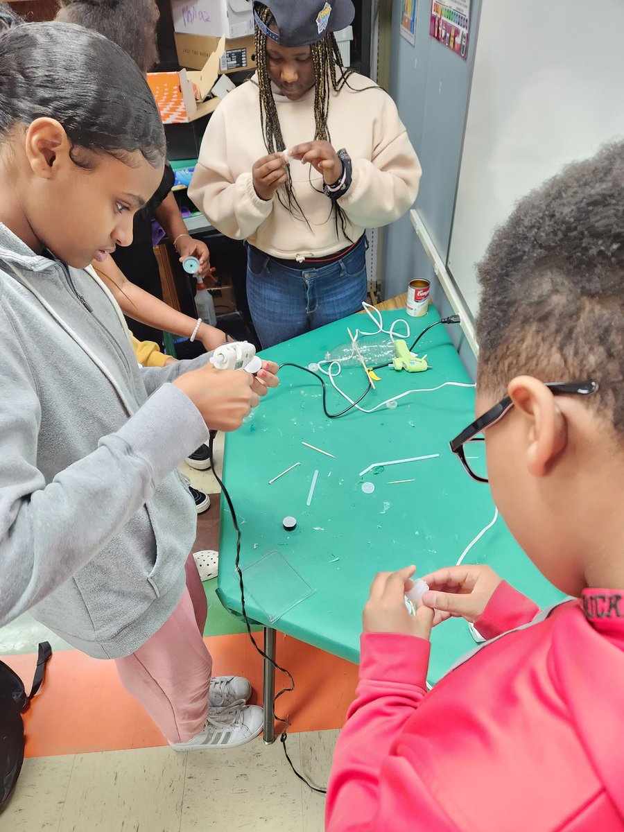 Each year Mrs. Gorby's students create their own cars. The kids get to use tools and bring in  materials to show their creativity with their design.