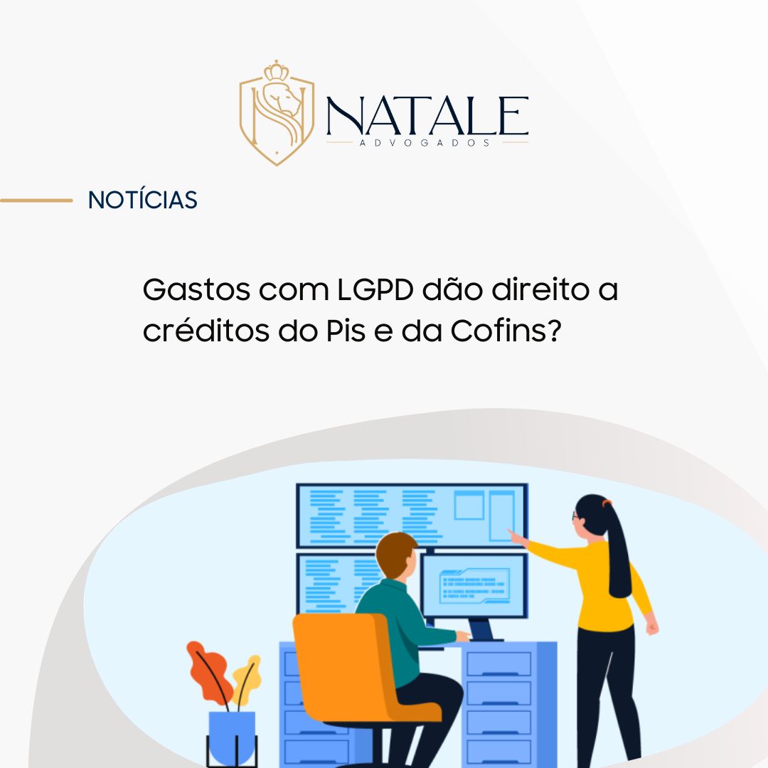 nataleadv's tweet photo. Acabamos de publicar esta notícia no nosso blog:

Gastos com LGPD dão direito a créditos do Pis e da Cofins?

 Leia aqui: https://t.co/4rrniXi3XK https://t.co/bIg5Q6fPco
