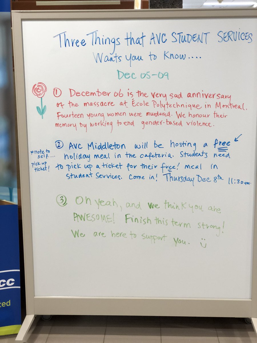 Message to our students @nsccavc Middleton Campus, thank you to our fantastic student services team for creating a safe and caring environment for our students! <a href="/NSCCNews/">Nova Scotia Community College - NSCC</a> <a href="/TownofMiddleton/">Town of Middleton</a>