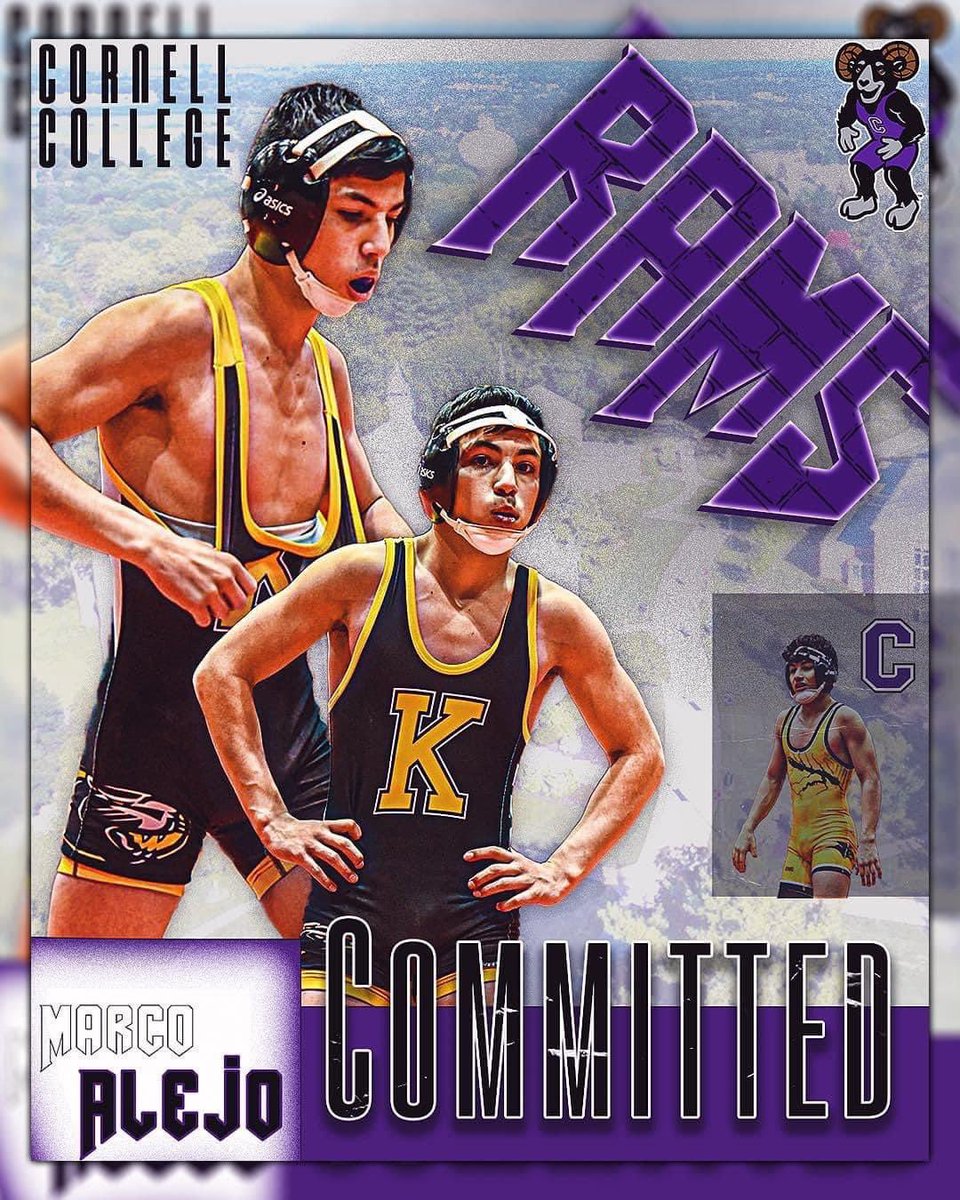 Congrats to <a href="/MarcoAlejo20/">Marco Alejo</a> on his commitment to <a href="/CornellRamsWR/">Cornell Wrestling</a> 🙌 #GoRams