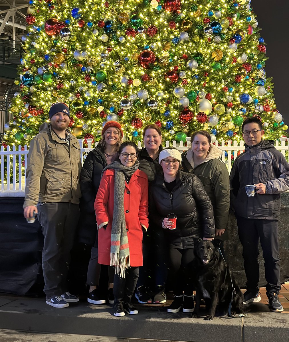 The Green lab sticking together at Chicago’s winter wonderland