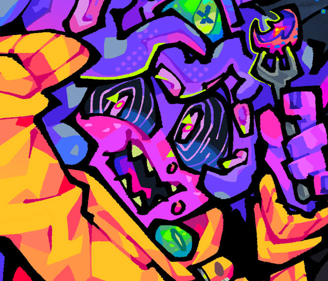 The brush below has been responsible for the crunchy lines you've been seeing in my works recently!⬇️ https://t.co/Cu61ifgBDM