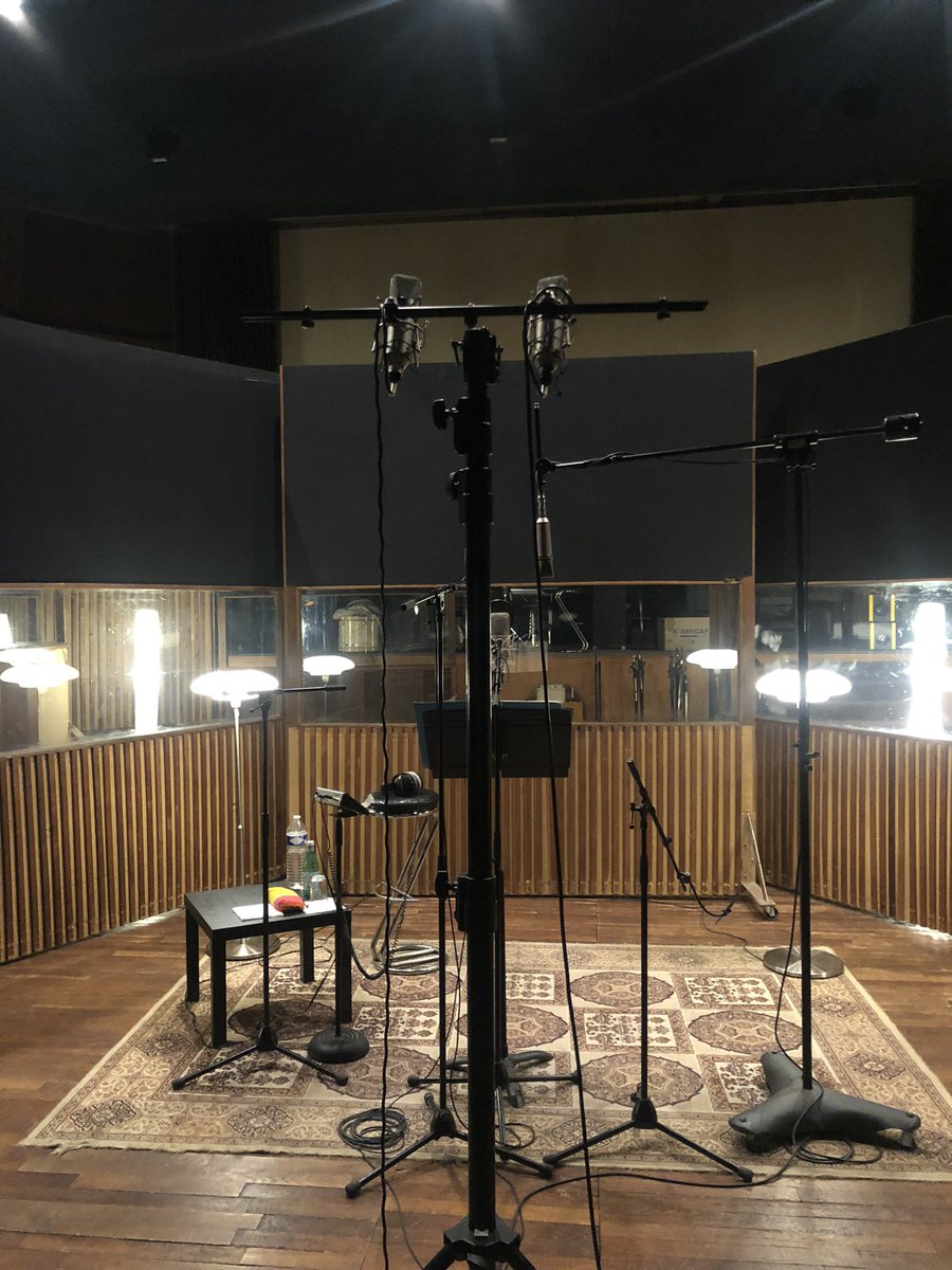 APWSinger's tweet photo. It’s a wrap! Homage a Klaus Nomi is now in the can. Thanks to @Ensemble_inter #olganeuwirth @Casa_Ricordi and all those involved with this project! Can’t wait to hear the chaos of it on disc @RayfieldAllied @grischdoff https://t.co/OLMJkjFrL7