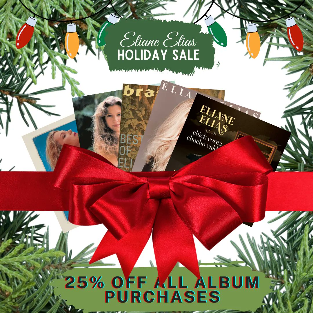 Hello Everyone and Happy Holidays! We are bringing in this season with a 25% off holiday sale for you, on albums from my catalog! You can find them here: buff.ly/3h55wmw