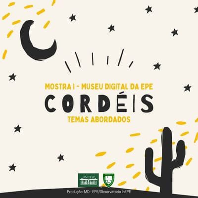 epenfermagem's tweet photo. Venha conhecer os cordéis temáticos expostos na "Mostra I - Cordéis" do Museu Digital da EPE!
Vai lá conferir!
#museudigitalepe #unifesp #epe #museuvirtual #historia # memoria #somosunifesp #cordel #epeunifesp #somosepe #somosunifesp https://t.co/G9SfvaLP35