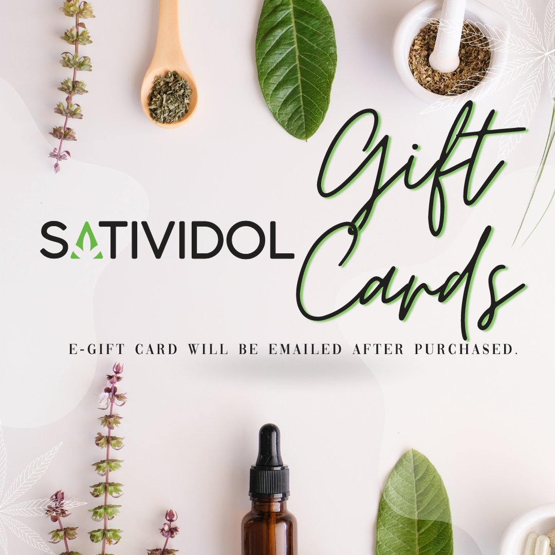satividol's tweet photo. Give the gift of wellness with a Satividol gift card. It's the right size and color for everyone on your shopping list. No shipping or stress is required.

https://t.co/mzFyNTwPlc
#giftcards #giftcard #giftsforher #giftsforhim #giftideas #hemp #Floridahemp #CBD https://t.co/10DpqyDjU4