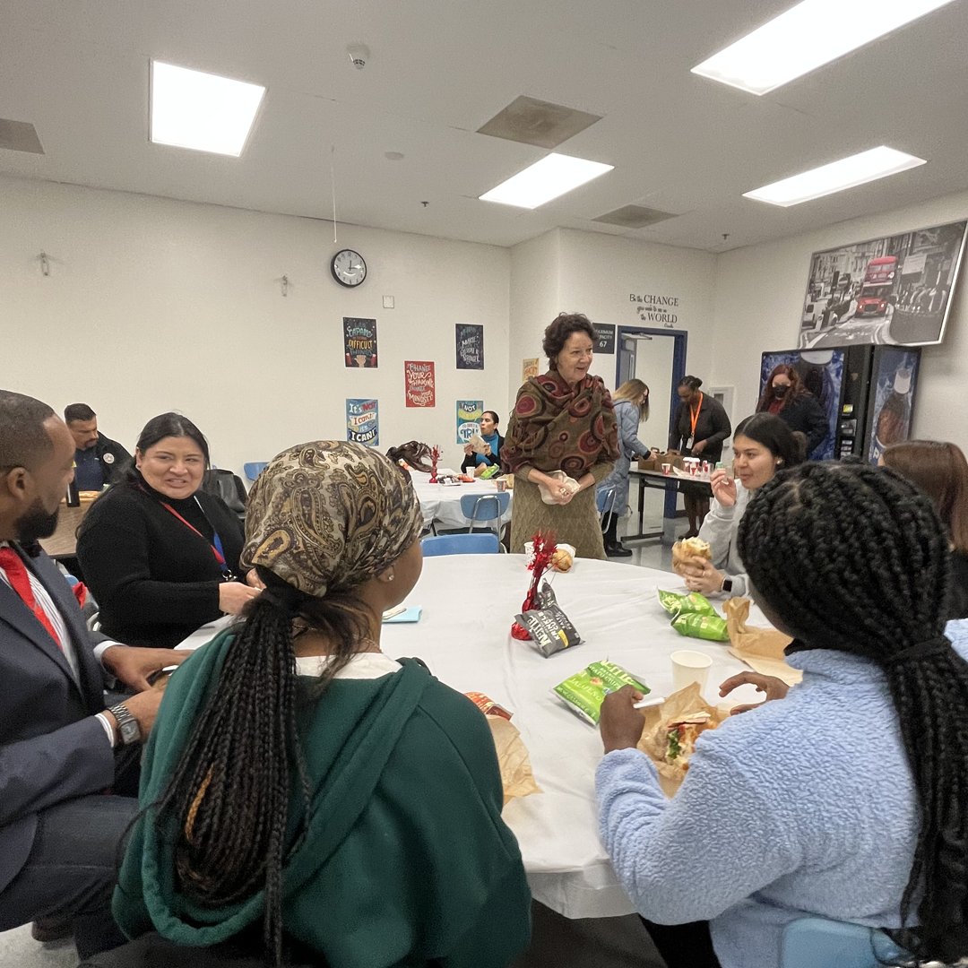 Today The L.A. Trust, LAUSD, WeTap, Golden State Water and Metropolitan Water District came together to recognize and celebrate the new water station efforts led by Washington Prep Student Advisory Board water advocates. @lausdssp @lausdup @laschools @boarddistrict1