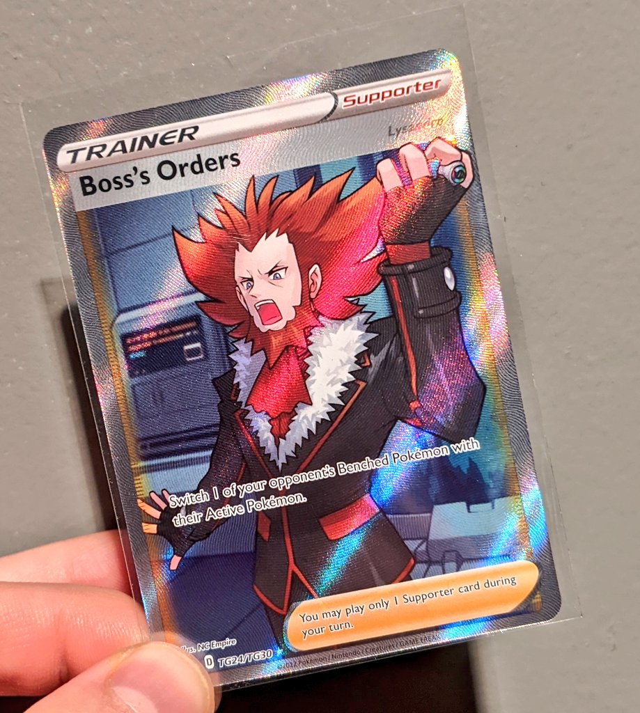 DaylightsTV's tweet photo. Giving away this full art Boss's Orders. 🔥

Just follow and retweet ♻️✅

Winner rolled 12/14 📅 https://t.co/NA3OEXm98c