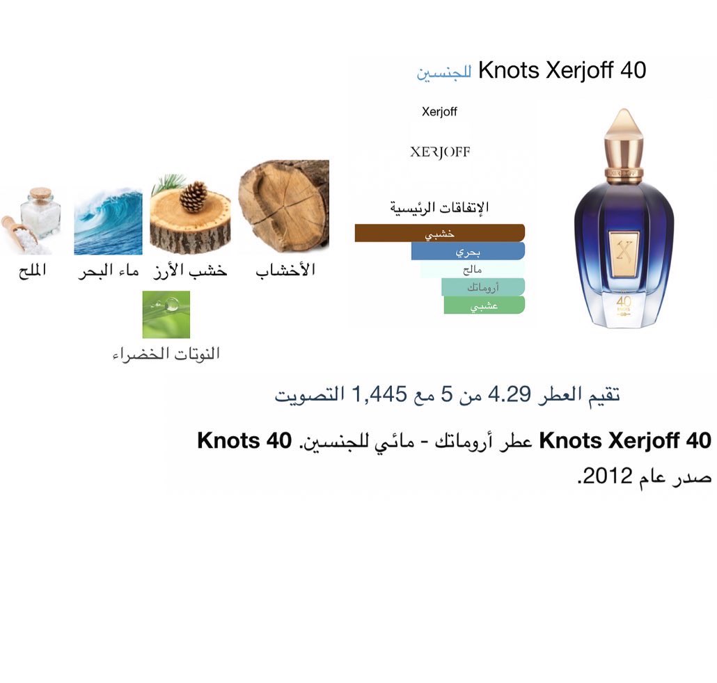 عطر زيجروف 40 عقده من اجمل عطور الدار العريقة.
#رابطة_عشاق_العطور #عطور #زيجروف 

instagram.com/p/Cl4Y4YQoV0t/