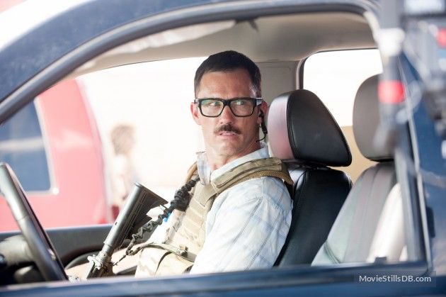 thejoshl's tweet photo. new guy at work just pulled up the sicario highway shootout on his phone so that he could tell me he thinks i look like this dude https://t.co/5yr7BVWhkG