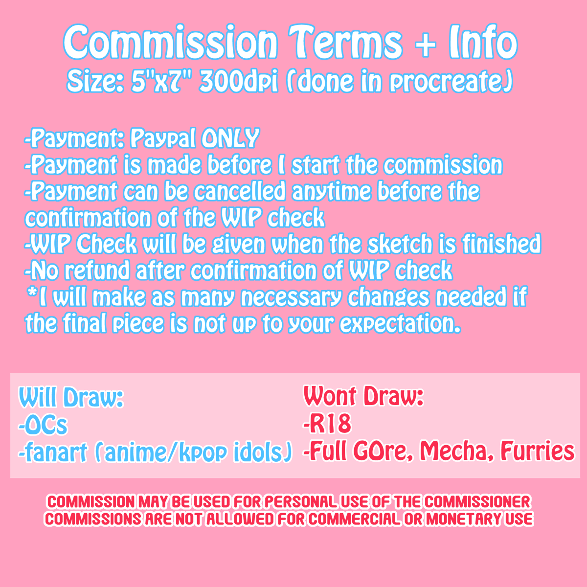 Rinspirit_art's tweet photo. RT/shares are appreciated!!
Hello im in a weird position at the moment so I am going to be opening commissions! Will add free sketch if you buy two🙏
#commissionsopen #CommissionSheet https://t.co/bhuvPefAl6